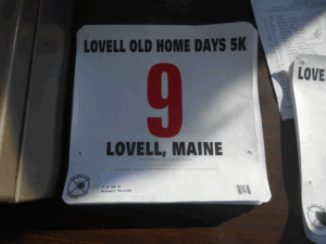 20th Annual Lovell Old Home Days 5k Race